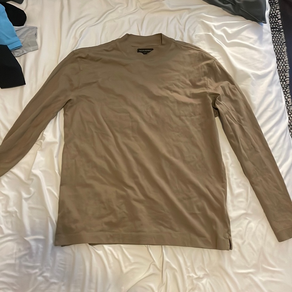 BANANA REPUBLIC 1/4 turtleneck long sleeve